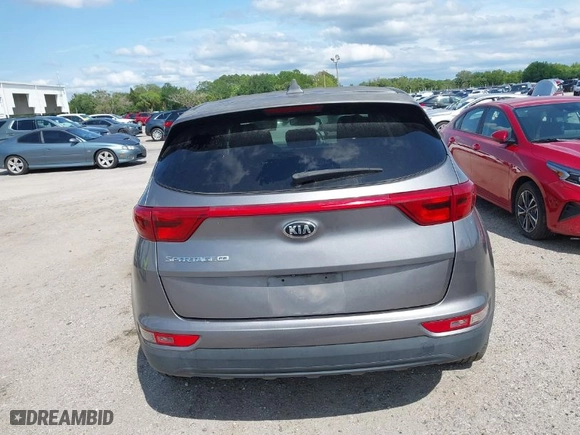 2019 Kia Sportage LX with VIN KNDPM3AC9K7562003, listed as a IAAI auction lot 41998076 with 1 mi miles. Bid and sale history available at carsss.com. Image 15.