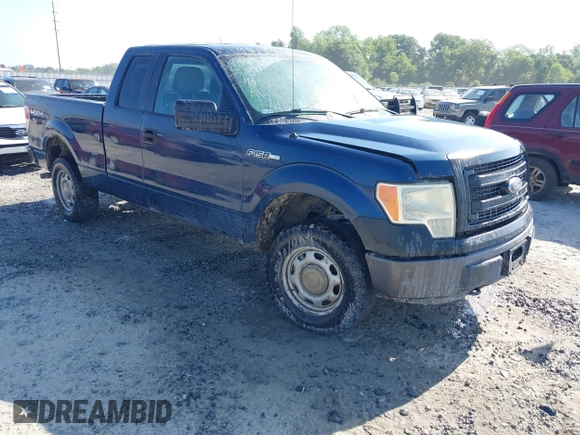 2014 Ford F-150 XL with VIN 1FTEX1EM3EKF81248, listed as a IAAI auction lot 42129740 with 93,767 mi miles and . Bid and sale history available at carsss.com. Image 1.