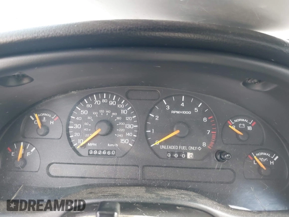 1996 Ford Mustang GT with VIN 1FALP42X2TF163881, listed as a IAAI auction lot 42342549 with 92,660 mi miles and . Bid and sale history available at DreamBid. Image 7.