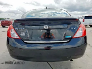2012 Nissan Versa SV with VIN 3N1CN7AP2CL850046, listed as a Copart auction lot 54438875 with 135,258 mi miles and Salvage Title. Bid and sale history available at carsss.com. Image 6.