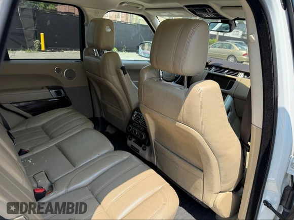 2016 Land Rover Range Rover HSE with VIN SALGS2VF9GA278734, listed as a IAAI auction lot 42844978 with 82,556 mi miles and . Bid and sale history available at DreamBid. Image 8.