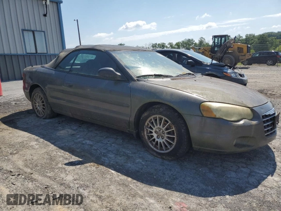 2005 Chrysler Sebring Touring with VIN 1C3EL55R55N625039, listed as a Copart auction lot 58078465 with 158,906 mi miles and Clean title. Bid and sale history available at DreamBid. Image 4.