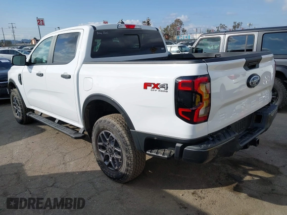 2024 Ford Ranger with VIN 1FTER4HPXRLE39741, listed as a IAAI auction lot 41471689 with 301 mi miles and . Bid and sale history available at DreamBid. Image 3.