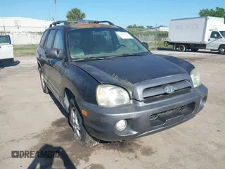 2006 Hyundai Santa Fe GLS with VIN KM8SC13D26U100098, listed as a IAAI auction lot 41985471 with 155,808 mi miles and . Bid and sale history available at DreamBid. Image 1.