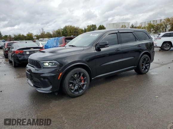 2023 Dodge Durango SRT Hellcat Premium with VIN 1C4SDJH9XPC634284, listed as a Copart auction lot 76056814 with 4,618 mi miles and Salvage Title. Bid and sale history available at DreamBid. Image 1.