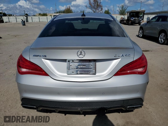 2016 Mercedes-Benz CLA 45 AMG with VIN WDDSJ5CB1GN316980, listed as a Copart auction lot 63624754 with 51,293 mi miles and Non Repairable. Bid and sale history available at DreamBid. Image 6.