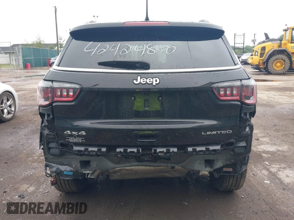 2024 Jeep Compass Limited with VIN 3C4NJDCN9RT151212, listed as a IAAI auction lot 42424870 with 19,032 mi miles and . Bid and sale history available at DreamBid. Image 16.