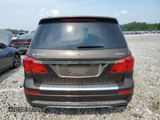 2016 Mercedes-Benz GL with VIN 4JGDF6EEXGA685261, listed as a Copart auction lot 63542594 with 132,467 mi miles and Salvage Title. Bid and sale history available at carsss.com. Image 6.