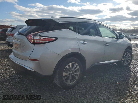 2018 Nissan Murano SV with VIN 5N1AZ2MG8JN118133, listed as a Copart auction lot 85597404 with 237,177 mi miles and Salvage Title. Bid and sale history available at carsss.com. Image 3.