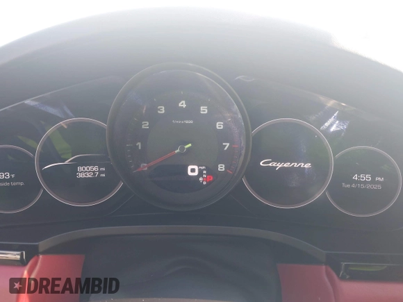 2019 Porsche Cayenne z VIN WP1AA2AYXKDA12829, wystawiony jako IAAI lot #42050935 z przebiegiem 80 056 mil mil oraz . Historia ofert i sprzedaży dostępna na DreamBid. Obrazek 7.