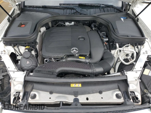 2020 Mercedes-Benz GLC 300 with VIN WDC0G8EB5LF694586, listed as a Copart auction lot 56115425 with 49,309 mi miles and Salvage title. Bid and sale history available at DreamBid. Image 11.