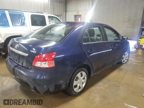 2008 Toyota Yaris with VIN JTDBT923284012795, listed as a Copart auction lot 51304335 with 133,809 mi miles and Salvage Title. Bid and sale history available at carsss.com. Image 3.