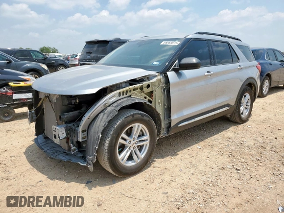 2022 Ford Explorer XLT with VIN 1FMSK7DH8NGB62920, listed as a Copart auction lot 56868815 with 26,425 mi miles and Salvage title. Bid and sale history available at DreamBid. Image 1.