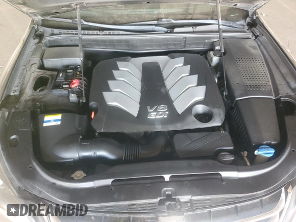 2012 Hyundai Equus Signature with VIN KMHGH4JH2CU045727, listed as a Copart auction lot 60744895 with 118,223 mi miles and Clean title. Bid and sale history available at DreamBid. Image 12.