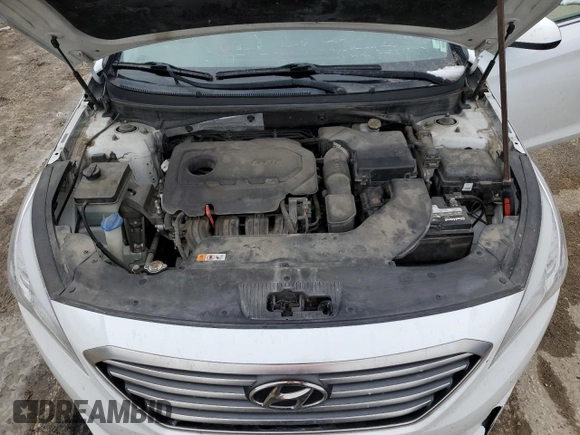2015 Hyundai Sonata SE with VIN 5NPE24AF7FH003628, listed as a Copart auction lot 45699755 with 196,522 mi miles and Salvage Title. Bid and sale history available at DreamBid. Image 11.