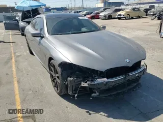 2024 BMW 8 Series 840i with VIN WBAGV2C08RCP97713, listed as a Copart auction lot 57355405 with 14,802 mi miles and Salvage title. Bid and sale history available at DreamBid. Image 13.