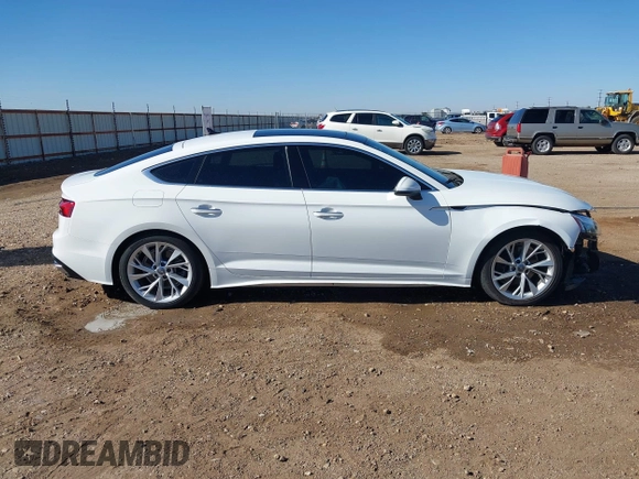 2021 Audi A5 Sportback Premium Plus with VIN WAUCBCF56MA020486, listed as a IAAI auction lot 41486099 with 91,892 mi miles. Bid and sale history available at carsss.com. Image 14.