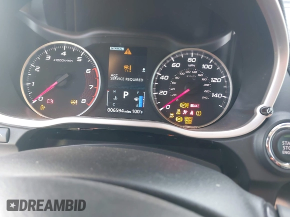 2024 Mitsubishi Eclipse Cross SE with VIN JA4ATWAA7RZ058728, listed as a IAAI auction lot 42476292 with 6,594 mi miles and . Bid and sale history available at DreamBid. Image 7.