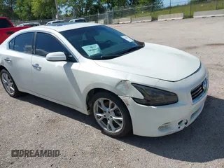 2014 Nissan Maxima S with VIN 1N4AA5AP6EC447048, listed as a IAAI auction lot 42625937 with 144,856 mi miles and . Bid and sale history available at DreamBid. Image 1.