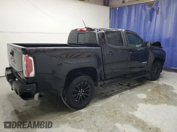 2021 GMC Canyon 2WD Elevation with VIN 1GTG5CEN9M1105349, listed as a Copart auction lot 76309924 with 79,216 mi miles and Clean Title. Bid and sale history available at carsss.com. Image 3.