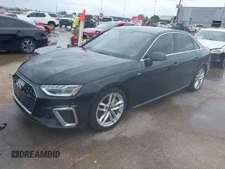 2022 Audi A4 S line Premium Plus с VIN WAUEAAF4XNN006477, выставлен на аукционе IAAI как лот 41893996 с пробегом 51 083 миль миль и . История ставок и продаж доступна на DreamBid. Изображение 2.