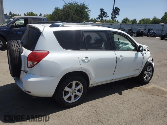 2007 Toyota RAV4 Limited with VIN JTMBD31V175071293, listed as a Copart auction lot 61024925 with Not provided miles and Clean title. Bid and sale history available at DreamBid. Image 3.