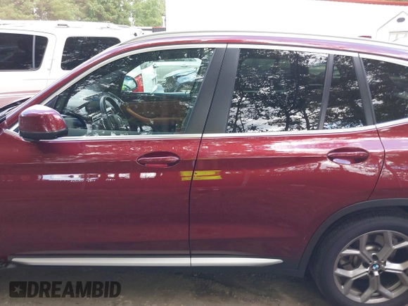 2023 BMW X3 xDrive30i with VIN 5UX53DP00P9N61328, listed as a IAAI auction lot 40506143 with 16,960 mi miles. Bid and sale history available at carsss.com. Image 14.