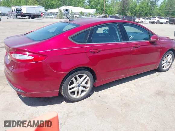 2013 Ford Fusion SE with VIN 3FA6P0H70DR183449, listed as a IAAI auction lot 42157349 with 86,690 mi miles. Bid and sale history available at carsss.com. Image 4.