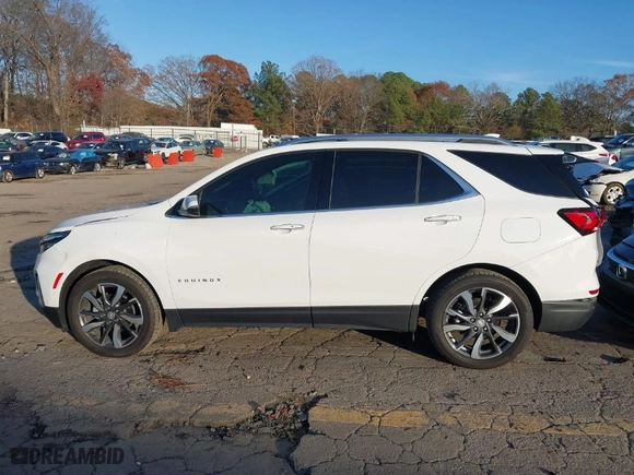 2024 Chevrolet Equinox Premier with VIN 3GNAXNEG4RL287546, listed as a IAAI auction lot 41114099 with 4,274 mi miles. Bid and sale history available at carsss.com. Image 14.