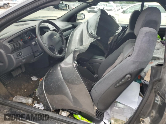 2005 Chrysler Sebring with VIN 1C3EL45X15N656183, listed as a Copart auction lot 58348475 with Not provided miles and Salvage title. Bid and sale history available at DreamBid. Image 7.