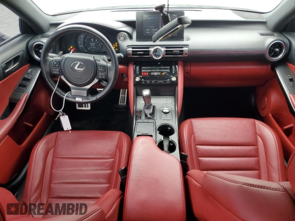 2021 Lexus IS 350 F Sport z VIN JTHGZ1B24M5041103, wystawiony jako Copart lot #55932115 z przebiegiem 46 911 mil mil oraz Szkoda całkowita • Salvage title. Historia ofert i sprzedaży dostępna na DreamBid. Obrazek 8.