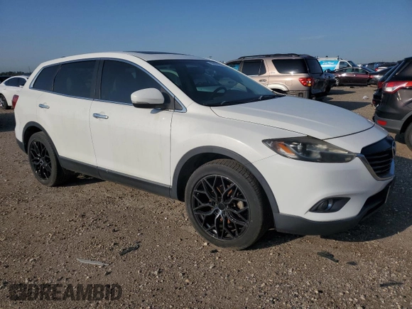 2014 Mazda CX-9 Grand Touring with VIN JM3TB2DA1E0431774, listed as a Copart auction lot 55666385 with 116,100 mi miles and Clean title. Bid and sale history available at DreamBid. Image 4.