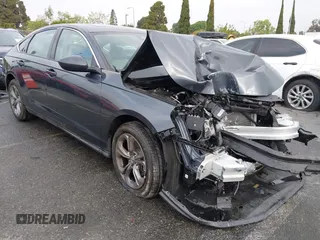 2024 Honda Accord EX с VIN 1HGCY1F33RA018885, выставлен на аукционе IAAI как лот 42100353 с пробегом 6 802 миль миль и . История ставок и продаж доступна на DreamBid. Изображение 1.