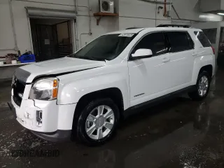 2012 GMC Terrain SLT-1 with VIN 2GKFLVE55C6180580, listed as a Copart auction lot 43970525 with 135,094 mi miles and Salvage Title. Bid and sale history available at carsss.com. Image 1.