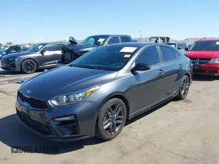 2021 Kia Forte GT-Line with VIN 3KPF34AD9ME329982, listed as a IAAI auction lot 41974225 with 65,197 mi miles. Bid and sale history available at carsss.com. Image 17.
