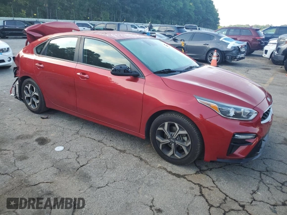 2019 Kia Forte LXS with VIN 3KPF24ADXKE067177, listed as a Copart auction lot 56452245 with 113,271 mi miles and Salvage title. Bid and sale history available at DreamBid. Image 4.