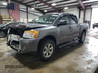 2014 Nissan Titan Pro-4X with VIN 1N6AA0EC0EN501546, listed as a Copart auction lot 88647505 with 97,481 mi miles and Salvage title. Bid and sale history available at DreamBid. Image 1.