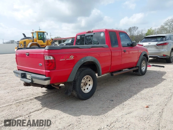 2002 Ford Ranger XL Fleet with VIN 1FTZR45E32TA50496, listed as a IAAI auction lot 41794100 with 168,313 mi miles. Bid and sale history available at carsss.com. Image 4.