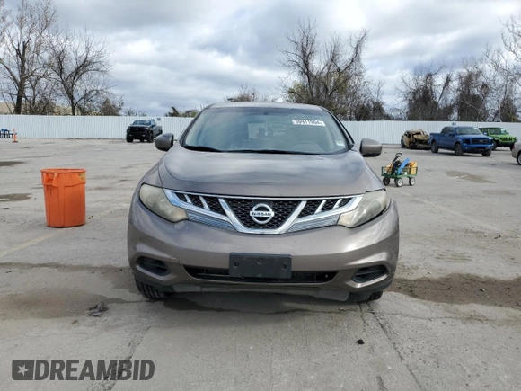 2011 Nissan Murano S with VIN JN8AZ1MU9BW067181, listed as a Copart auction lot 80911904 with 158,072 mi miles and Salvage Title. Bid and sale history available at carsss.com. Image 5.
