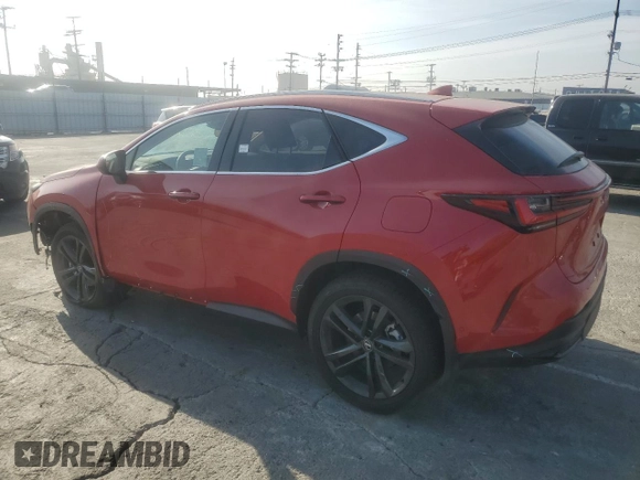 2025 Lexus NX 450h+ Luxury z VIN JTJHKCFZ8S2045003, wystawiony jako Copart lot #83684334 z przebiegiem 2 269 mil mil oraz Szkoda całkowita • Salvage title. Historia ofert i sprzedaży dostępna na DreamBid. Obrazek 2.