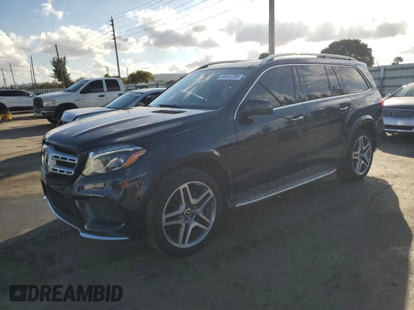 2018 Mercedes-Benz GLS 550 с VIN 4JGDF7DE2JB107504, выставлен на аукционе Copart как лот 44412735 с пробегом 92 312 миль миль и Чистый • Clean title. История ставок и продаж доступна на DreamBid. Изображение 1.