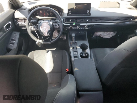 2025 Honda Civic Sport with VIN 2HGFE2F5XSH509264, listed as a Copart auction lot 53260775 with 17,169 mi miles and Salvage title. Bid and sale history available at DreamBid. Image 8.