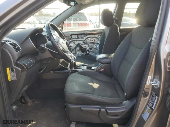 2015 Kia Sorento LX with VIN 5XYKT4A60FG644417, listed as a Copart auction lot 44417225 with 149,358 mi miles and Salvage Title. Bid and sale history available at carsss.com. Image 7.