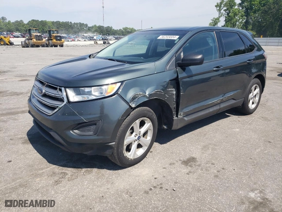 2015 Ford Edge SE with VIN 2FMTK3G87FBB76115, listed as a Copart auction lot 56203004 with 244,553 mi miles and Salvage Title. Bid and sale history available at carsss.com. Image 1.