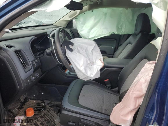 2019 Chevrolet Colorado 4WD Z71 with VIN 1GCGTDEN3K1127677, listed as a Copart auction lot 82692304 with 54,866 mi miles and Salvage Title. Bid and sale history available at carsss.com. Image 7.