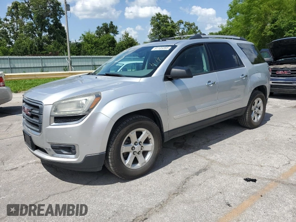 2015 GMC Acadia SLE with VIN 1GKKVPKD3FJ217701, listed as a Copart auction lot 61133395 with 134,435 mi miles and Salvage title. Bid and sale history available at DreamBid. Image 1.
