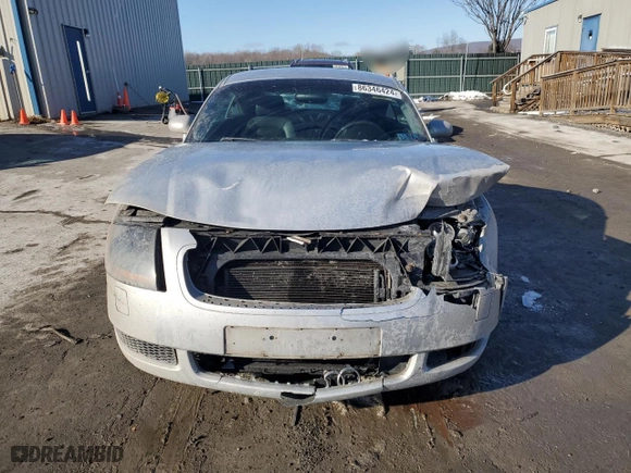 2001 Audi TT with VIN TRUWT28N511019111, listed as a Copart auction lot 86346424 with 213,515 mi miles and Salvage Title. Bid and sale history available at carsss.com. Image 5.