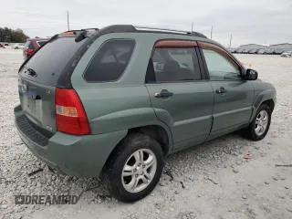 2005 Kia Sportage LX with VIN KNDJE723557062868, listed as a Copart auction lot 41758315 with 184,368 mi miles and Clean Title. Bid and sale history available at carsss.com. Image 3.