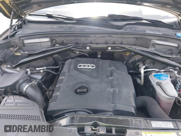 2014 Audi Q5 Premium Plus with VIN WA1LFAFP0EA008424, listed as a IAAI auction lot 42489824 with 115,967 mi miles and . Bid and sale history available at DreamBid. Image 10.