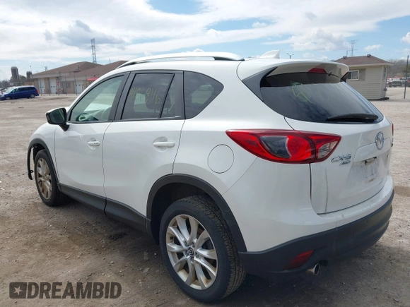 2014 Mazda CX-5 Grand Touring with VIN JM3KE4DY8E0397330, listed as a IAAI auction lot 41868116 with 180,891 mi miles. Bid and sale history available at carsss.com. Image 3.